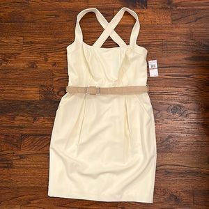 Vince Camuto Cream Colored Dress